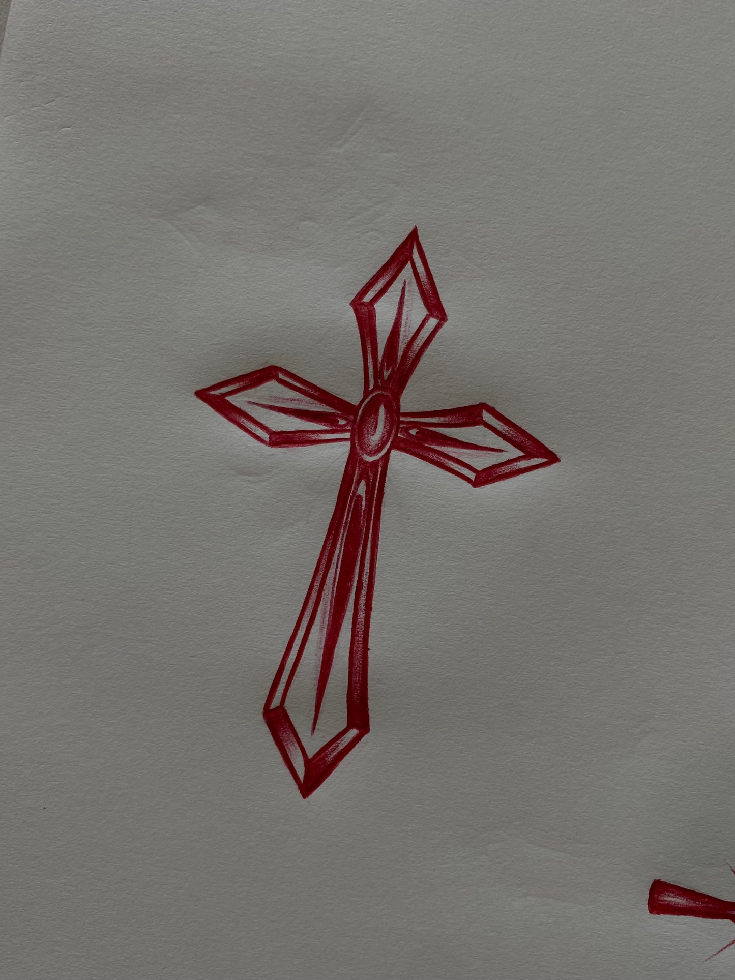 Cross Tattoo Flash 7